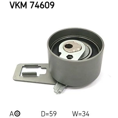 Imagem de SKF VKM 74609 Rolo tensor, correia dentada