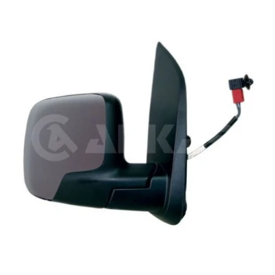 Imagem de Espelho retrovisor Alkar 9240351 à direita com subcapa elétrico aquecível, sensor de temeperatura, convexo para veículo volante esquerda