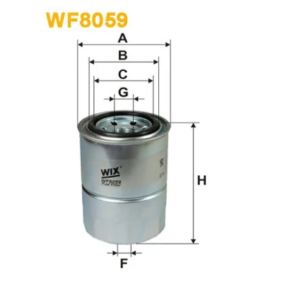 Imagem de Filtro combustível wix wf8059