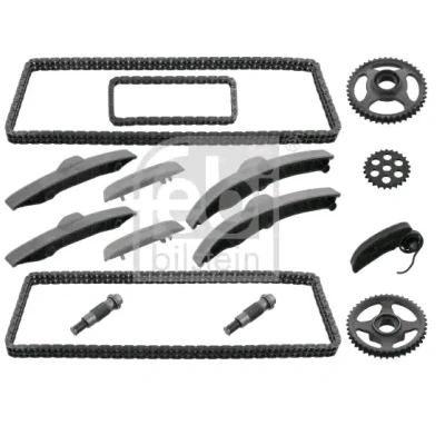 Imagem de FEBI BILSTEIN 47700 Jogo de correntes distribuição dupla, simples, Corrente fechada
