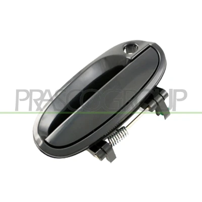 Imagem de PRASCO DW3248007 Puxadores de Porta exterior, à frente, lado direito preto liso CHEVROLET: Matiz
