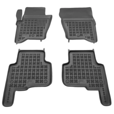 Imagem de REZAW PLAST 202902 Conjunto de tapete chão Borracha à frente e atrás preto LAND ROVER: Discovery 3