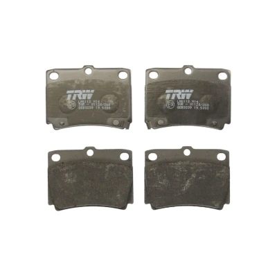 Imagem de TRW COTEC GDB3239 Jogo de pastilhas para travão disco com avisador sonoro desgaste MITSUBISHI: PAJERO Sport 1 SUV, 3, 2 Canvas Top