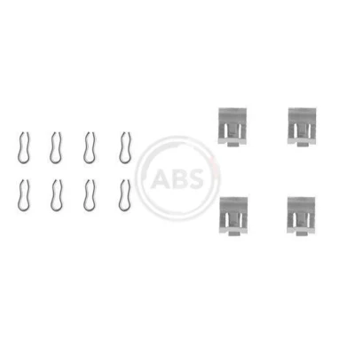 Imagem de A.B.S. 1055Q Kit de acessórios, pastilhas travão FIAT: Uno Hatchback, Panda I SEAT: Marbella IBIZA 1