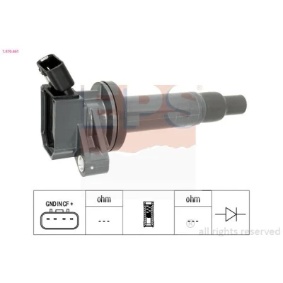 Imagem de EPS 1.970.461 Bobina de ignição COIL ON PLUG TOYOTA: Corolla IX Hatchback, Station Wagon, VIII Liftback, PEUGEOT: 107 Hatchback