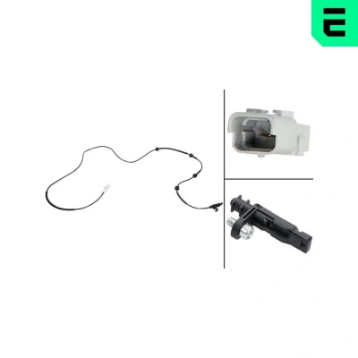 Imagem de OPTIMAL 06 S409 Sensor de ABS activo 1689, 1800 PEUGEOT: 407 SW, Sedan, CITROËN: C5 3