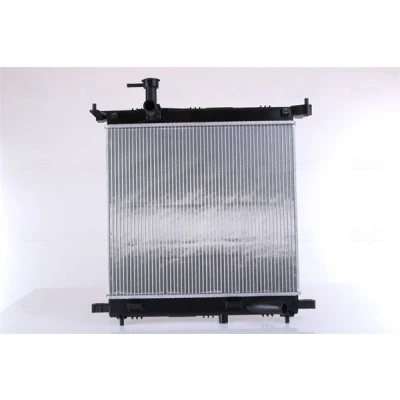 Imagem de NISSENS 606138 Radiador, arrefecimento do motor Alumínio 400 447 16 Aletas de refrigeração soldadas