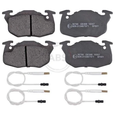 Imagem de A.B.S. 36766 Jogo de pastilhas para travão disco incl. contacto aviso desgaste PEUGEOT: 106 II Hatchback, 306 I Hatchback