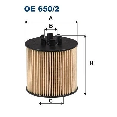 Imagem de Filtro de óleo filtron oe650/2