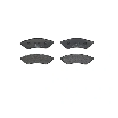 Imagem de BREMBO P 10 008 Jogo de pastilhas para travão disco excl. contacto aviso desgaste sem acessórios CHEVROLET: Epica Sedan, DAEWOO: Magnus Sedan