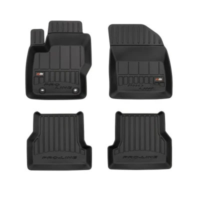 Imagem de FROGUM 3D407282 Conjunto de tapete chão Borracha à frente e atrás 4 preto FORD: Focus 2, 2 Kombi
