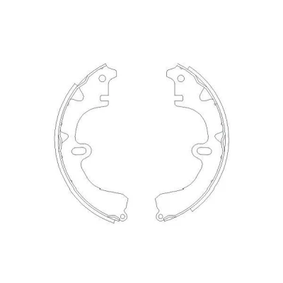 Imagem de KAVO PARTS KBS 9918 Maxilas de Travão 200 37 TOYOTA: Corolla VII Sedan, Compact, VIII Liftback