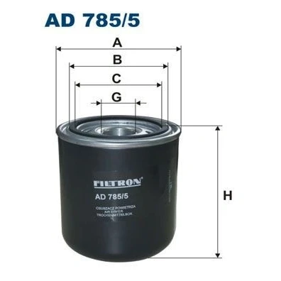 Imagem de FILTRON AD 785/5 Secador de ar, sistema ar comprimido