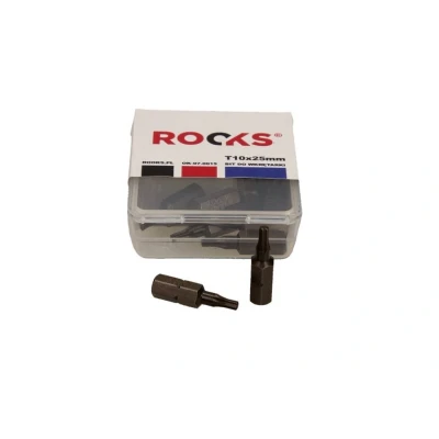 Imagem de ROOKS OK 07.0015 Kit de bits aparafusamento Estojo plástico 10