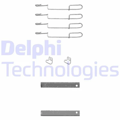 Imagem de DELPHI LX0347 Kit de acessórios, pastilhas travão MERCEDES BENZ: Vito Minibus, Van