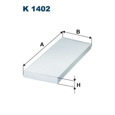 Imagem de FILTRON K 1402 Filtro, ar do habitáculo Filtro de partículas 497 177 31