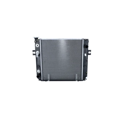 Imagem de NRF 52300 Radiador, arrefecimento do motor Alumínio 427mm 426mm 48mm com componentes de montagem Aletas refrigeração soldadas
