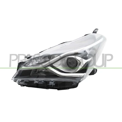 Imagem de PRASCO Farol Principal esquerda HIR2 preto TY3304904 TOYOTA: Yaris III Hatchback