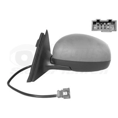 Imagem de Espelho retrovisor Van Wezel 7627807 esquerda com subcapa completo, não esférico, para regulação eléctrica dos espelhos, aquecível
