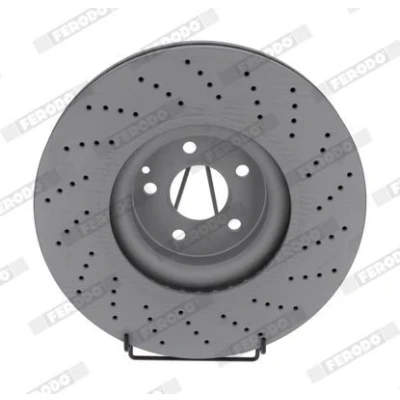 Imagem de FERODO PREMIER DDF1637C 1 Disco de travão 360 36 5 ventilado revestido sem parafusos MERCEDES BENZ: Classe E Sedan, T modell, S Sedan