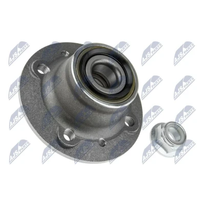 Imagem de NTY KLT RE 000 Kit de rolamento roda Eixo traseiro, traseiro esquerdo, direito com cubo RENAULT: CLIO 1, Scénic 1