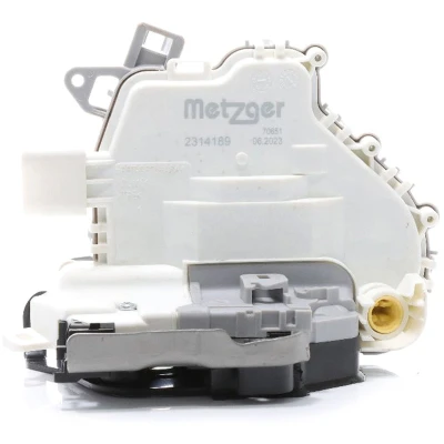 Imagem de METZGER 2314189 Fechadura de Porta sem bloqueio duplo à frente, lado esquerdo AUDI: A4 B8 Avant, Sedan, Q7, PORSCHE: Macan