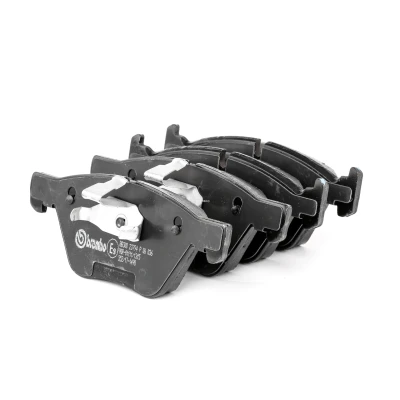 Imagem de BREMBO P 06 036 Jogo de pastilhas para travão disco preparado indicador aviso desgaste com grampo do êmbolo sem acessórios BMW: 3 Coupe