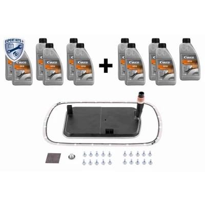 Imagem de VAICO V20 2084 XXL Conjunto de peças, mudança óleo, caixa vel. automática com acessórios, junta retentor, óleo para lavagem
