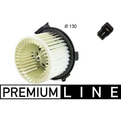 Imagem de MAHLE ORIGINAL AB 99 000P Ventilador do Habitáculo para veículos sem ar condicionado de volante à esquerda/direita PEUGEOT: 307 CC