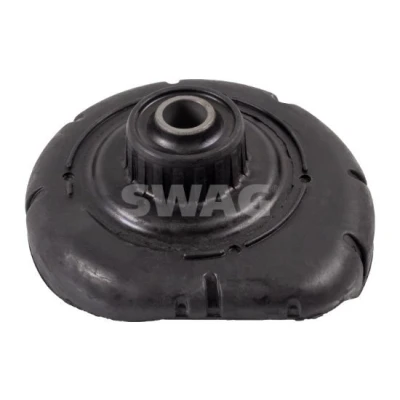 Imagem de SWAG 55 93 1387 Suporte de apoio do conjunto mola / amortecedor Eixo dianteiro, em baixo sem rolamentos esferas Borracha VOLVO: S60 I, XC90 I