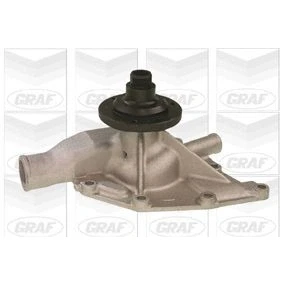 Imagem de GRAF PA565 Bomba de água com junta mecânico Ferro fundido para accionamento da correia trapezoidal estriada LAND ROVER: Discovery 1, Range Rover 1