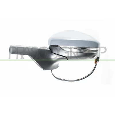 Imagem de Espelho retrovisor Prasco CI3287324 esquerda com subcapa elétrico aquecível, convexo, sem cor CITROËN: C3 III