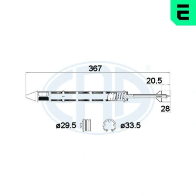 Imagem de ERA 668013 Filtro Secador com tampa, retentor SKODA: Fabia I Hatchback, 1 Combi