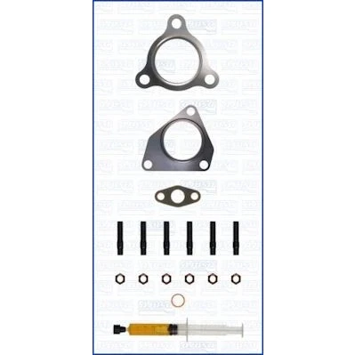 Imagem de AJUSA JTC11487 Kit de montagem, turbocompressor with studs, syringe oil com juntas instruções montagem AUDI: A4 B7 Sedan, Avant