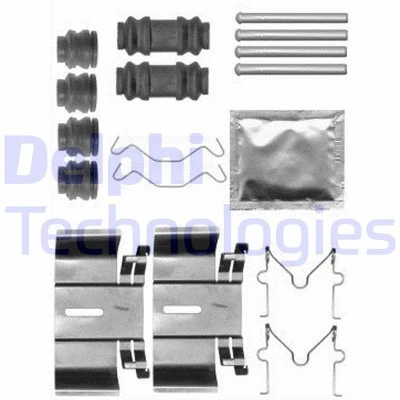 Imagem de DELPHI LX0563 Kit de acessórios, pastilhas travão NISSAN: TERRANO 2, TOYOTA: RAV4 II SUV