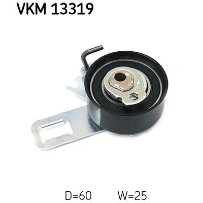 Imagem de SKF VKM 13319 Rolo tensor, correia dentada PEUGEOT: 308 II SW Van / Carrinha, Hatchback, 2