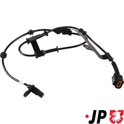Imagem de JP GROUP 3597105870 Sensor de ABS Eixo dianteiro, lado esquerdo activo 1080 preto