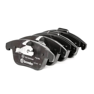 Imagem de BREMBO P 24 076 Jogo de pastilhas para travão disco excl. contacto aviso desgaste com grampo do êmbolo sem acessórios FORD: S Max Mk1 endado,