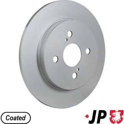 Imagem de JP GROUP 4863201100 Disco de travão Eixo traseiro 258 9 4 cheio revestido TOYOTA: Yaris II Hatchback, iQ