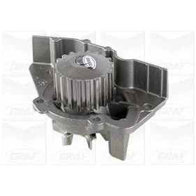 Imagem de GRAF PA641 Bomba de água 20 com junta mecânico Chapa aço 59,31 para accionamento da correia dentada PEUGEOT: 406 Sedan, 306 Hatchback, Sedan