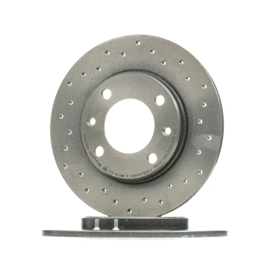 Imagem de BREMBO XTRA LINE 08.5334.1X Disco de travão 247 8 4 perfurado, cheio revestido com parafusos PEUGEOT: 206 Hatchback, 207 306 Hatchback