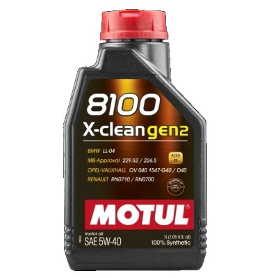 Imagem de Motul X CLEAN GEN2 5W 40 1l Óleo do motor 109761 BMW: 5 Touring, 3 Cabrio, RENAULT: Clio 2, MEGANE 2 Kombi, 4, OPEL: Corsa C Hatchback