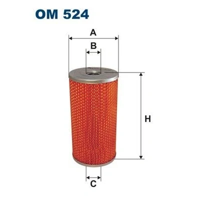 Imagem de FILTRON OM 524 Filtro de óleo Cartucho filtrante