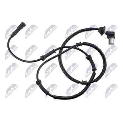 Imagem de NTY HCA CH 115 Sensor de ABS Eixo traseiro esquerdo, direito com cabo 2pólos oval