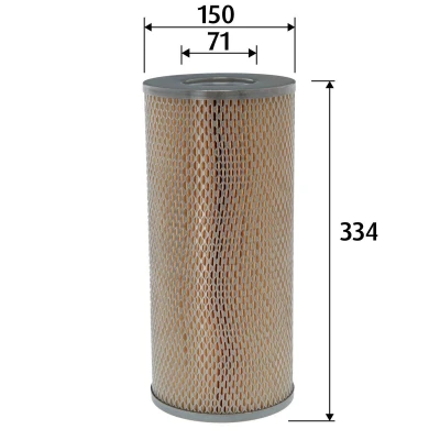 Imagem de VALEO 585816 Filtro de ar 334mm 150mm Cartucho filtrante MERCEDES BENZ: ACTROS MP4 / MP5, IVECO: DAILY 2 Pritsche/Fahrgestell, Kasten/Kombi