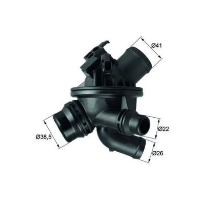 Imagem de MAHLE ORIGINAL TM 21 103 Termóstato, líquido de refrigeração BMW: 5 Touring, Sedan, GT