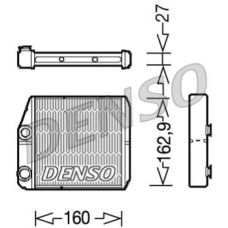 Imagem de DENSO DRR09035 Radiador Quente