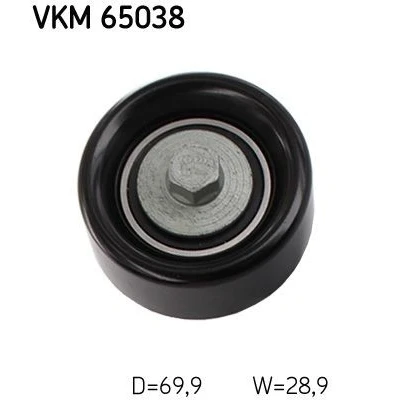 Imagem de SKF VKM 65038 Polia de Desvio KIA: SORENTO 2