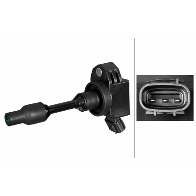 Imagem de HELLA 5DA 358 290 211 Bobina de ignição 3pólos cavidade vela