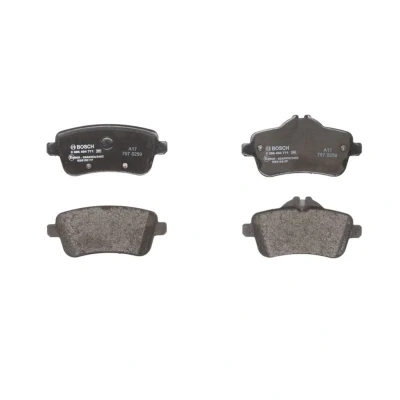Imagem de BOSCH 0 986 494 771 Jogo de pastilhas para travão disco Baixo teor metálico com chapa anti ruído MERCEDES BENZ: Classe ML, GL